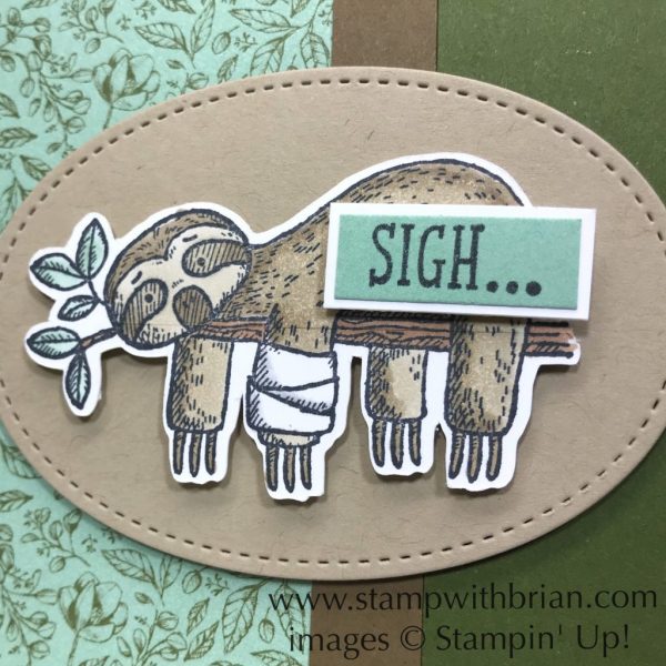 Back on Your Feet, Garden Lane, Stampin' Up!, Brian King, Get Well Soon card