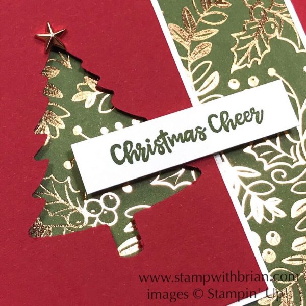 Brightly Gleaming, Itty Bitty Christmas, Pine Tree Punch, Stampin' Up!, Brian King