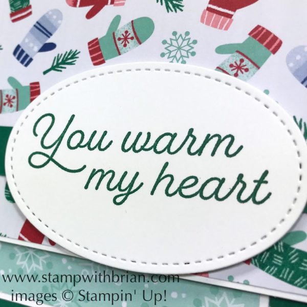 Frosted Foliage, Let It Snow Specialty Designer Series Paper, Stampin' Up!, Brian King