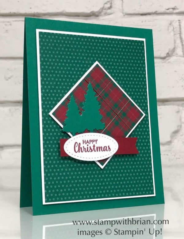Itty Bitty Christmas, Wrapped in Plaid, Snow Globe Scenes, Stampin' Up!, Brian King