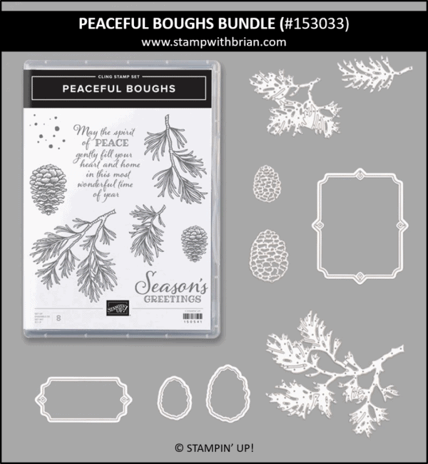 Peaceful Boughs Bundle, Stampin' Up! 153033