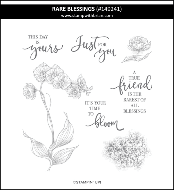Rare Blessings, Stampin' Up! 149241