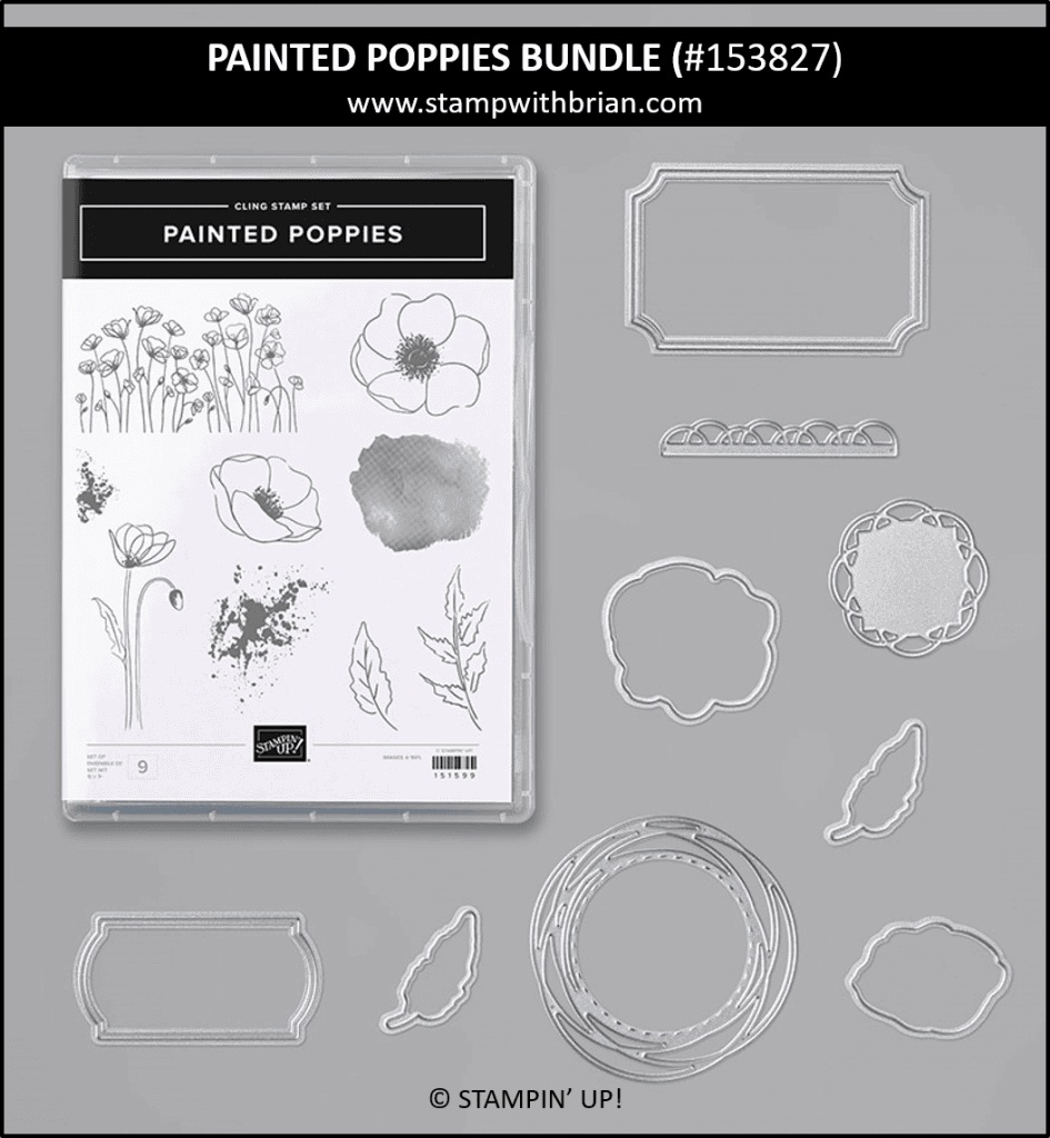 Painted Poppies Bundle, Stampin' Up! 153827
