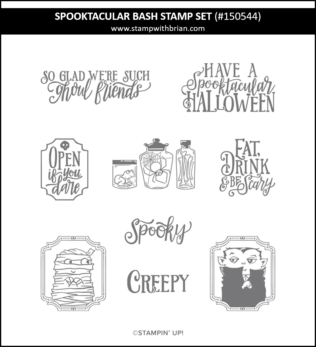 Spooktacular Bash, Stampin' Up! 150544