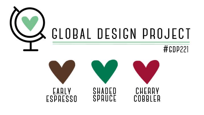 Stampin' Up! Color Inspiration - Early Espresso, Shaded Spruce, Cherry Cobbler
