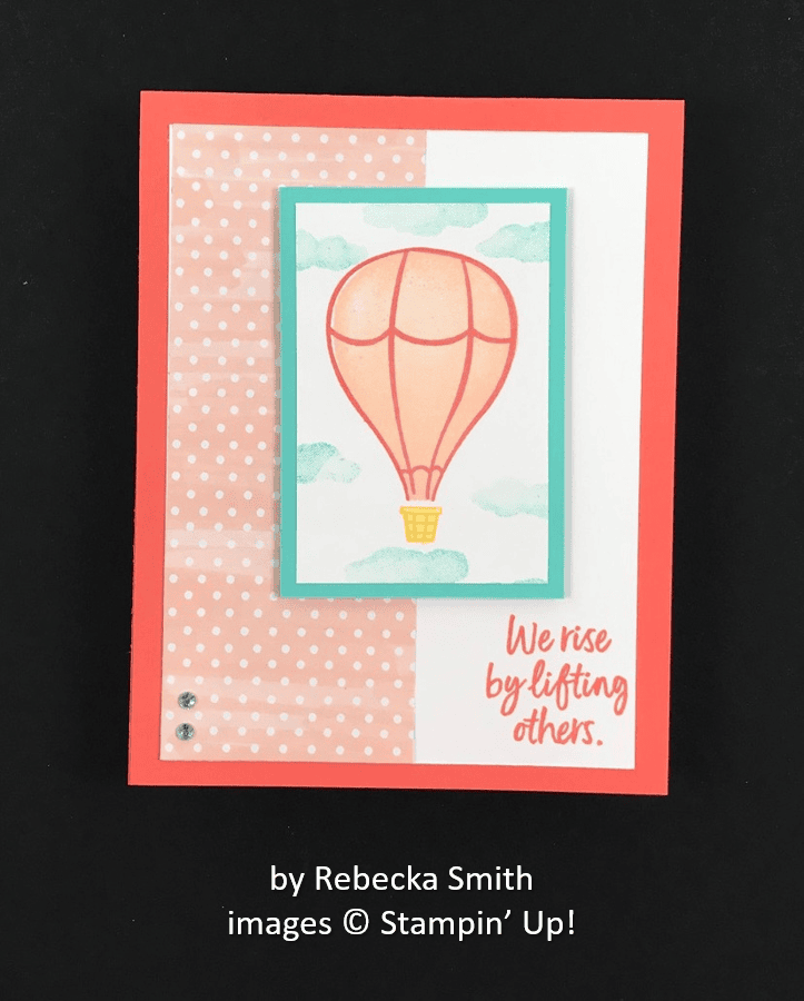 swap card by Rebecka Smith, Stampin' Up! swap card by Rebecka Smith, Stampin' Up!