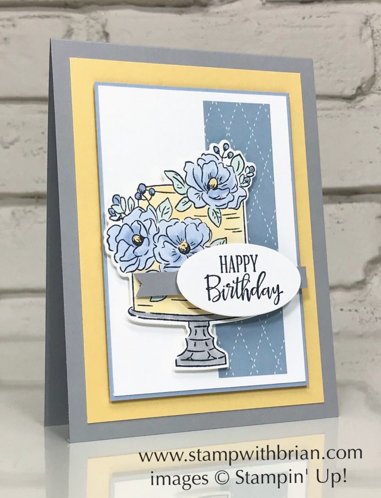 Happy Birthday to You, Peaceful Moments, Stampin Up!, Brian King, birthday card