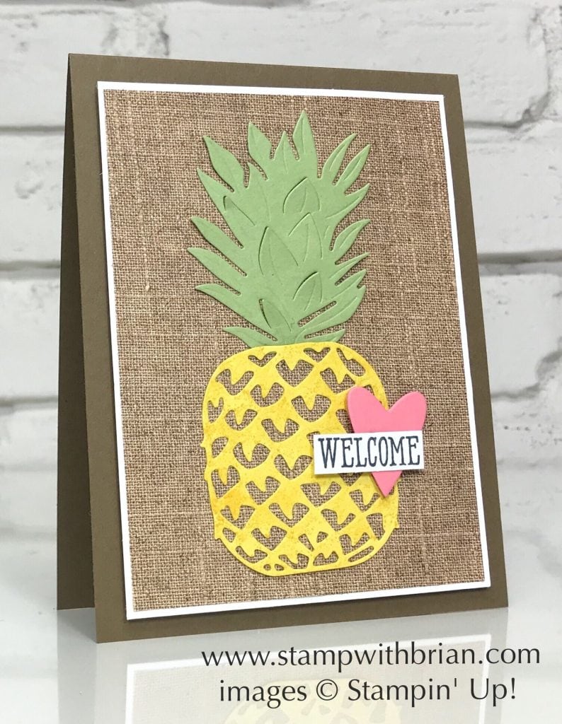 In the Tropics Dies, Stampin' Up!, Brian King