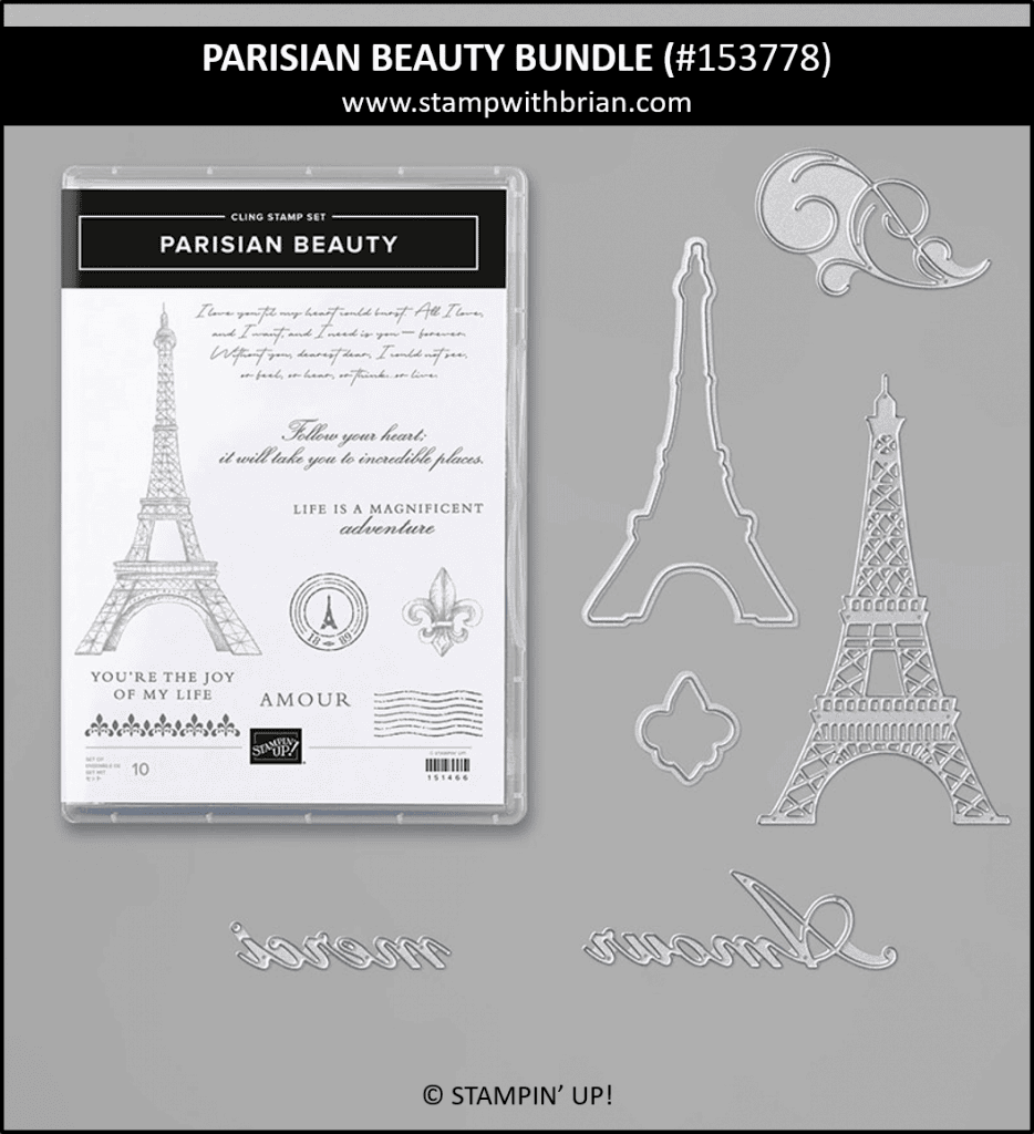 Parisian Beauty Bundle, Stampin' Up! 153778