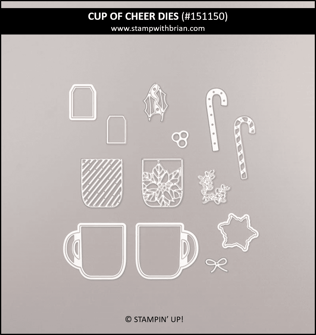 Cup of Cheer Dies, Stampin Up!, 151150