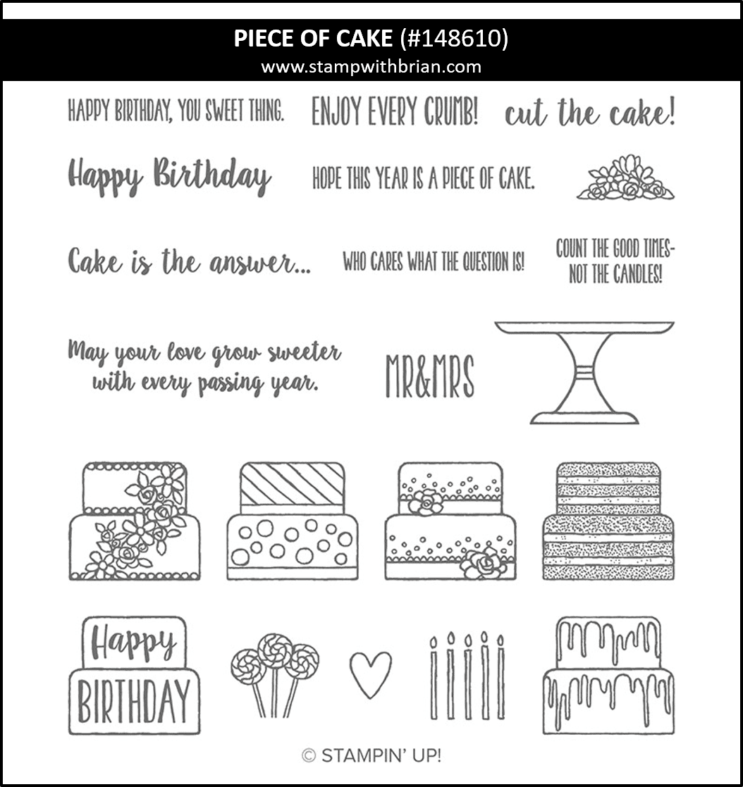 Piece of Cake, Stampin Up! 148610