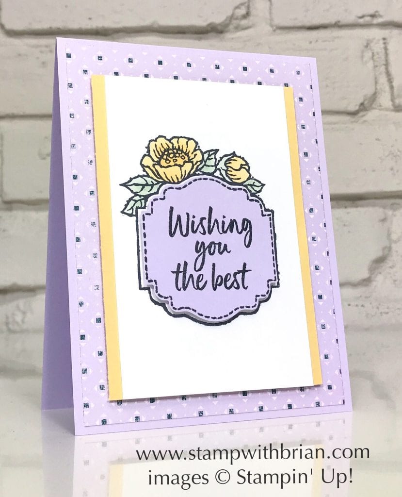 Tags in Bloom, Stampin Up!, Brian King