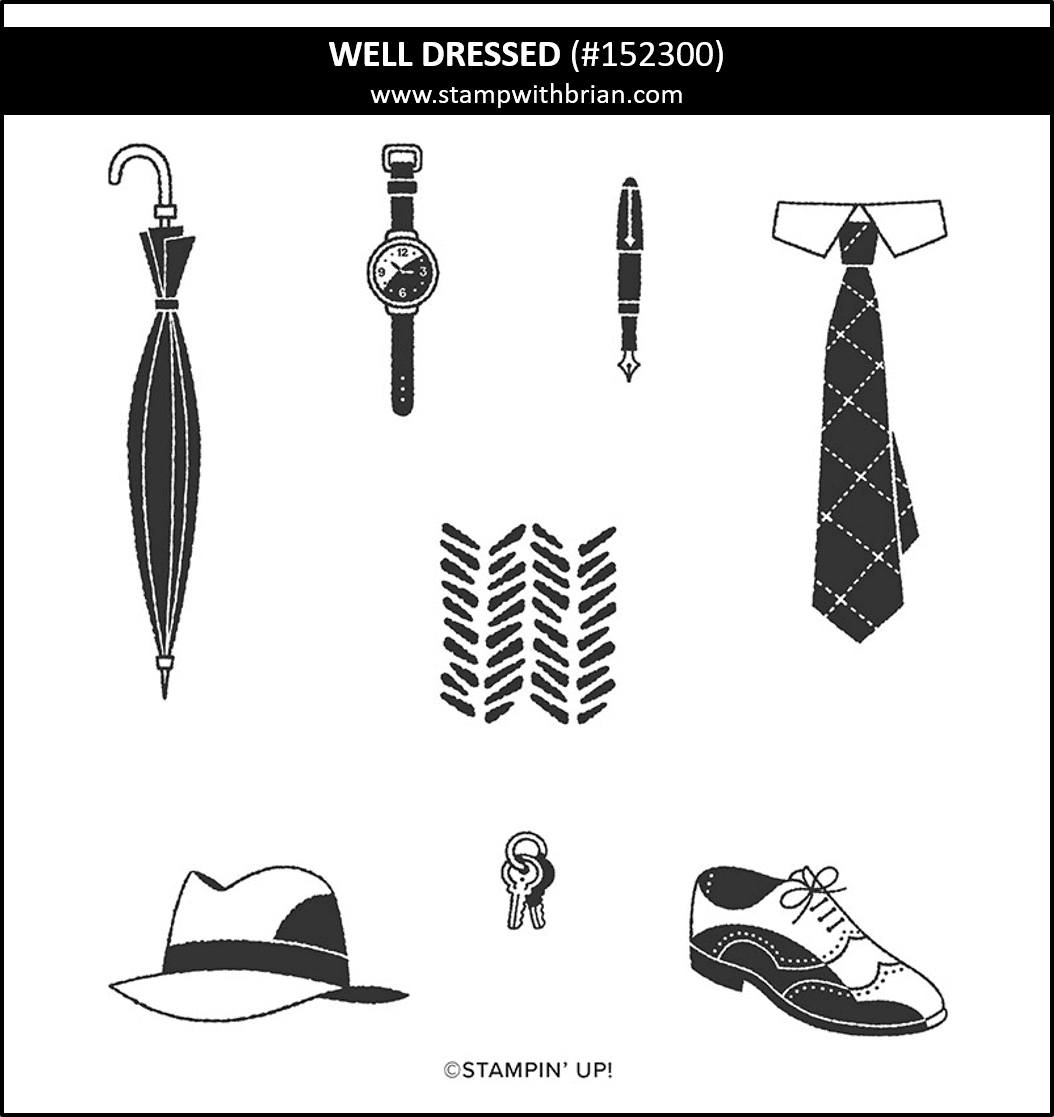 Well Dressed, Stampin Up! 152300