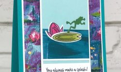 Lovely Lily Pad, Make a Splash, Dockside Dies, Stampin Up!, Brian King
