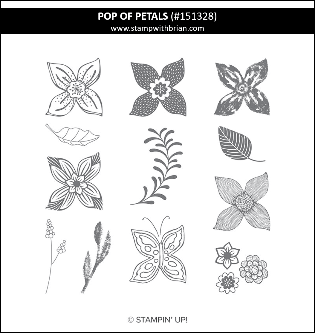 Pop of Petals, Stampin Up! 151328