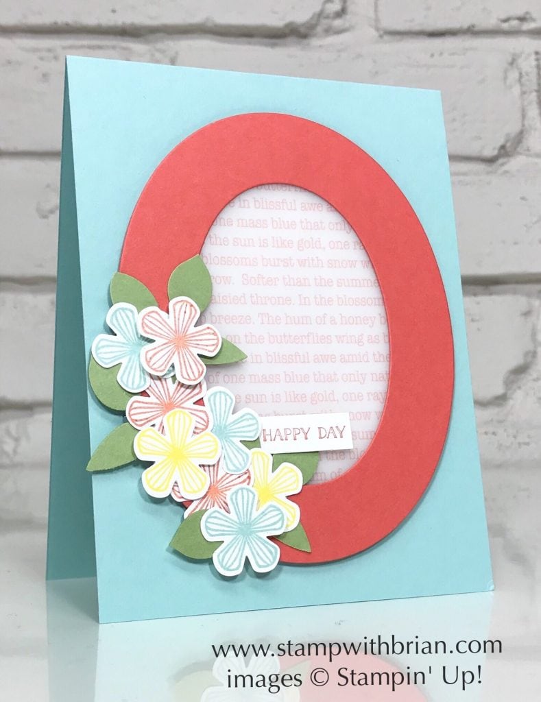 Thoughtful Blooms, Itty Bitty Greetings, Stampin' Up, Brian King