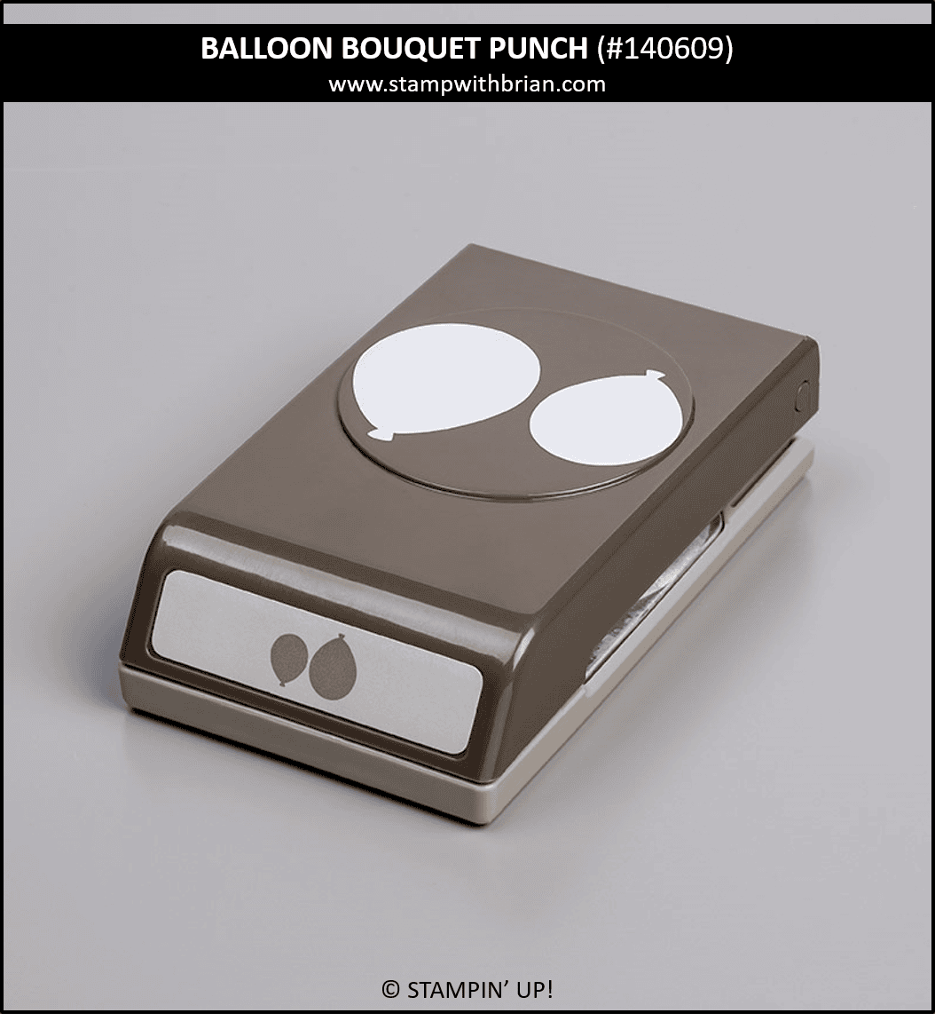 Balloon Bouquet Punch, Stampin Up! 140609