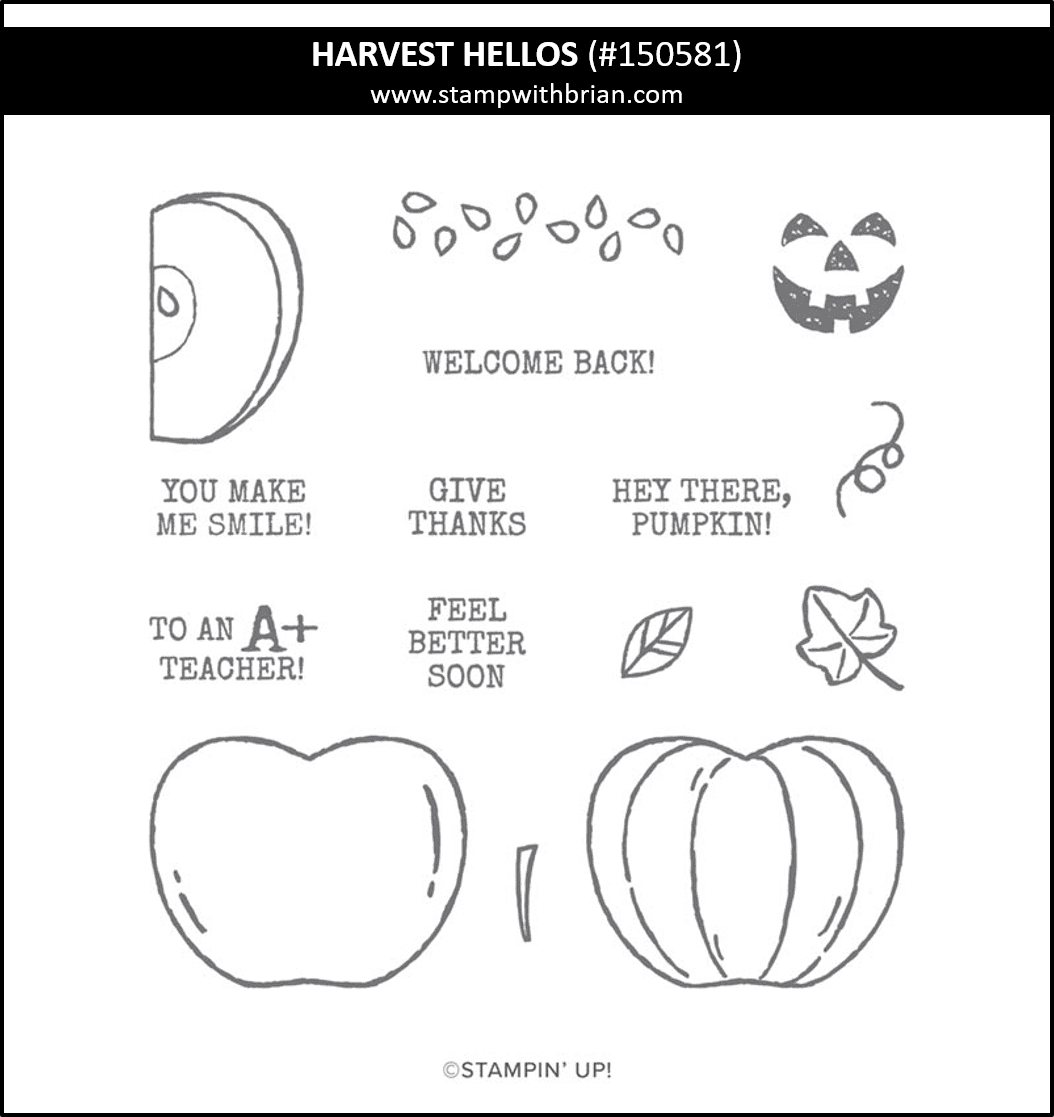 Harvest Hellos, Stampin Up! 150581