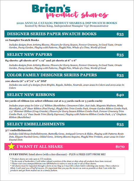 Product Shares 2020 Annual Catalog