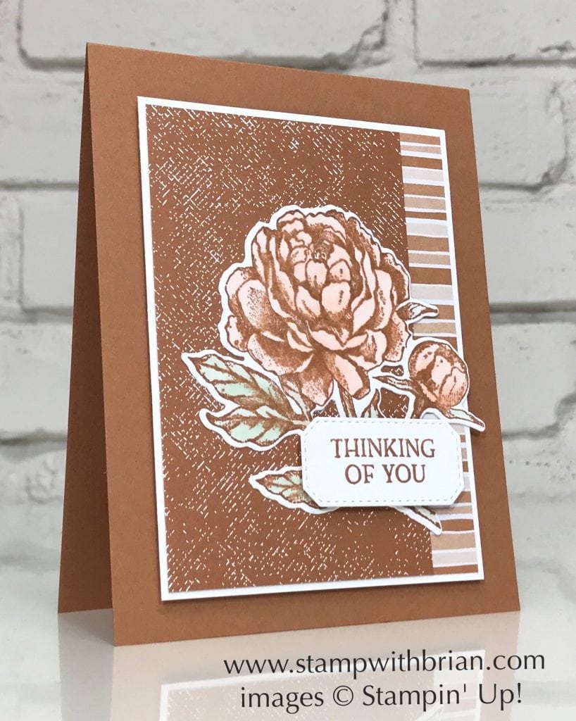 Prized Peony, Blossoms in Bloom, Stampin Up!, Brian King Prized Peony, Blossoms in Bloom, Stampin Up!, Brian King