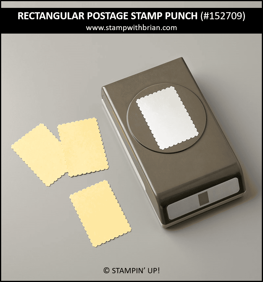 Rectangular Postage Stamp Punch, Stampin Up!, 152709