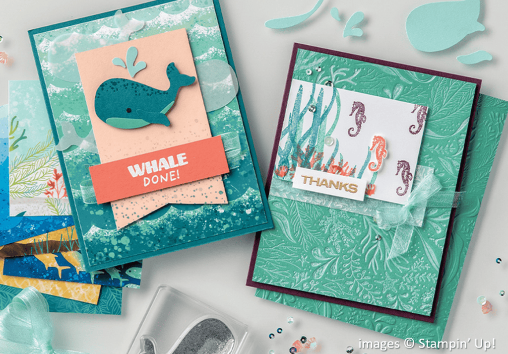 Whale of a Time Suite Collection, Stampin Up!, Brian King