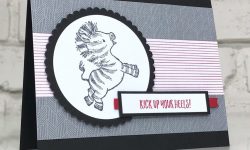 Zany Zebras, Stampin Up!, Brian King
