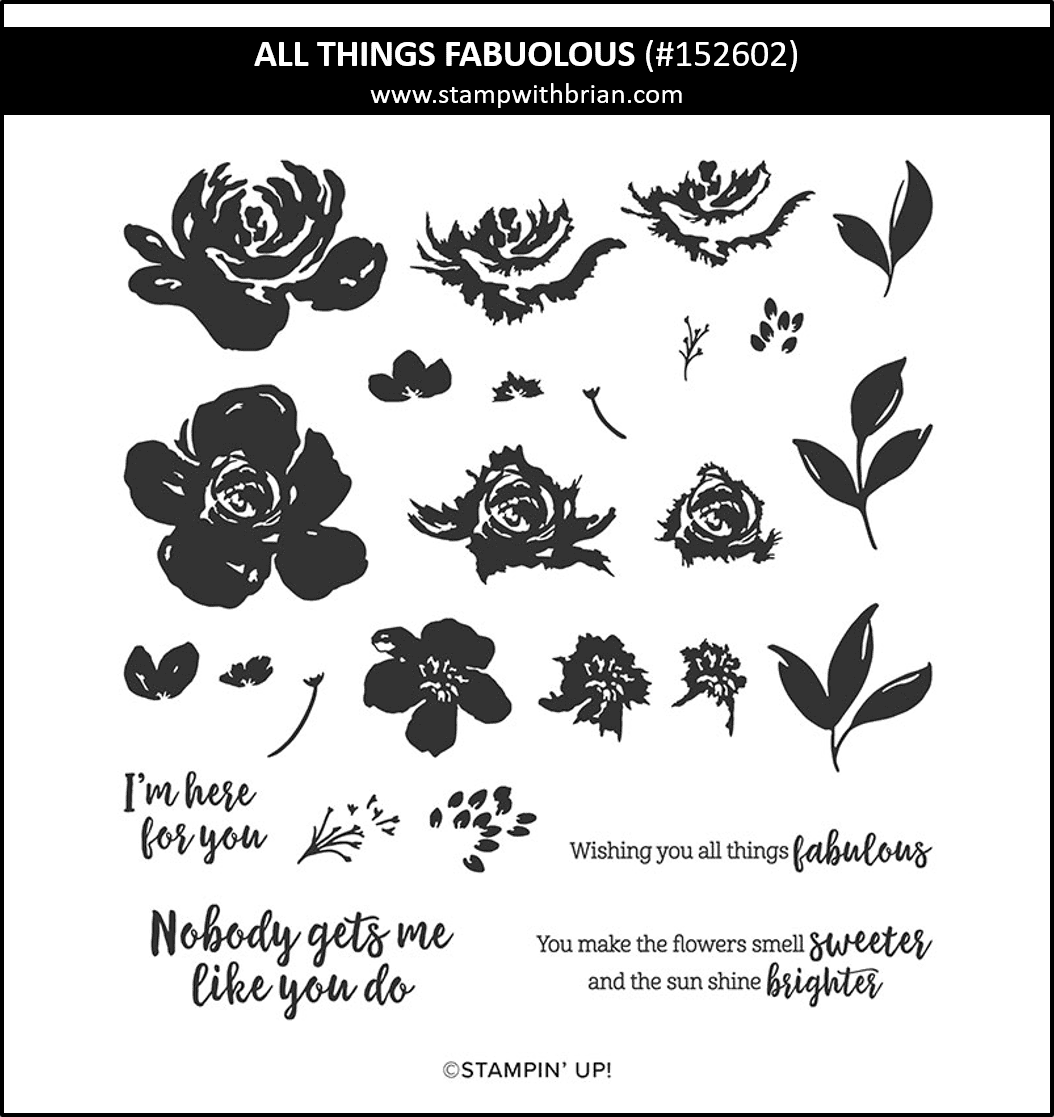 All Things Fabulous, Stampin Up!, 152602