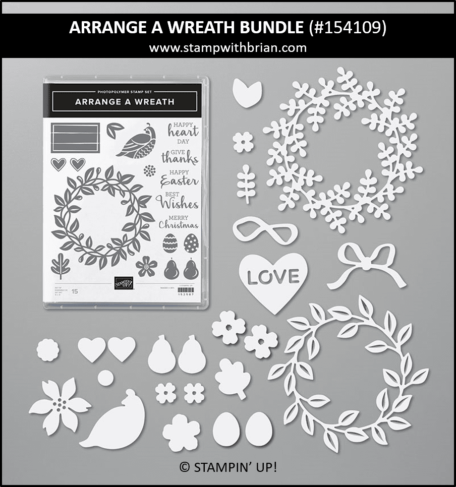 Arrange a Wreath Bundle, Stampin Up! 154109