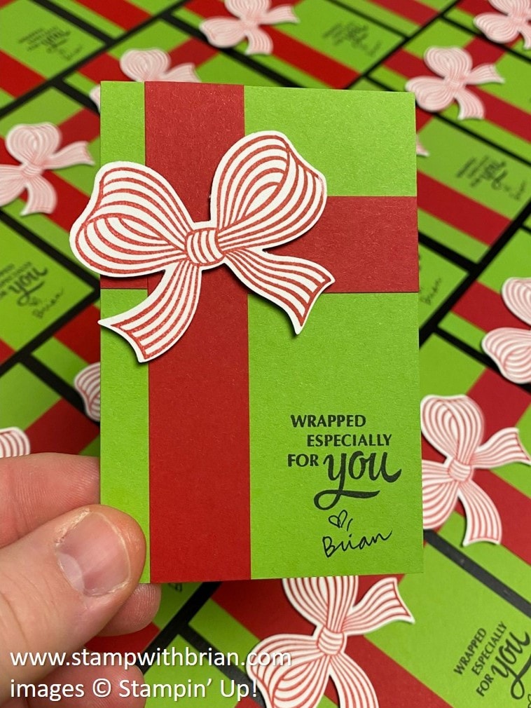 Gift Wrapped Bundle, Stampin Up!, Brian King