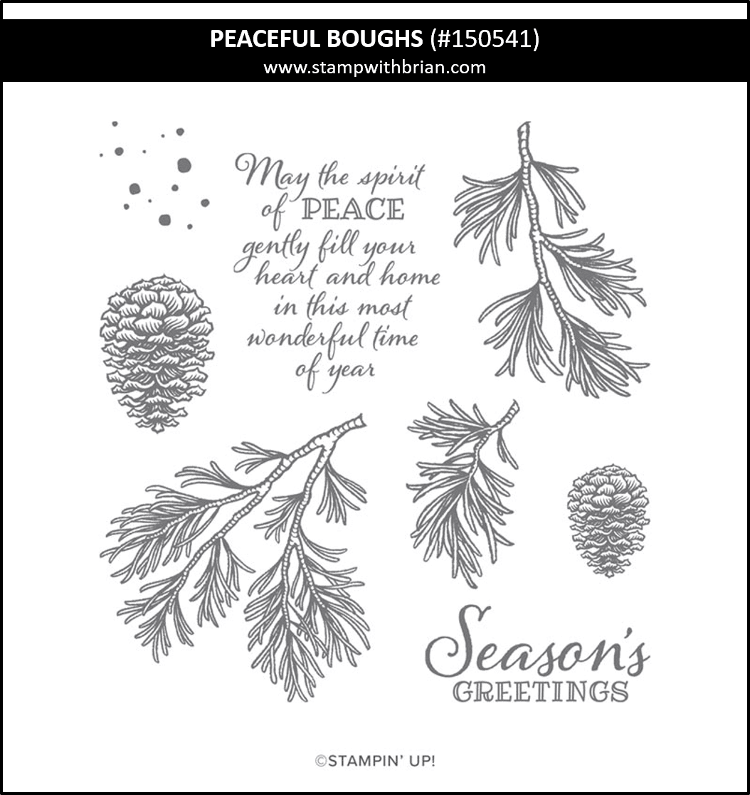 Peaceful Boughs, Stampin Up!, 150541
