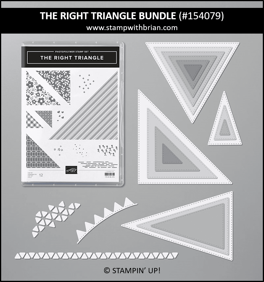 The Right Triangle Bundle, Stampin Up! 154079