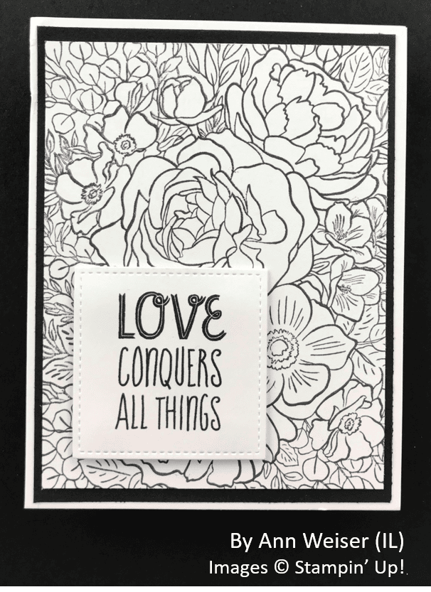 by Ann Weiser, Sending Love One-for-One Card Swap, Stampin Up! by Ann Weiser, Sending Love One-for-One Card Swap, Stampin Up!