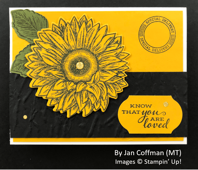 by Jan Coffman, Sending Love One-for-One Card Swap, Stampin Up! by Jan Coffman, Sending Love One-for-One Card Swap, Stampin Up!