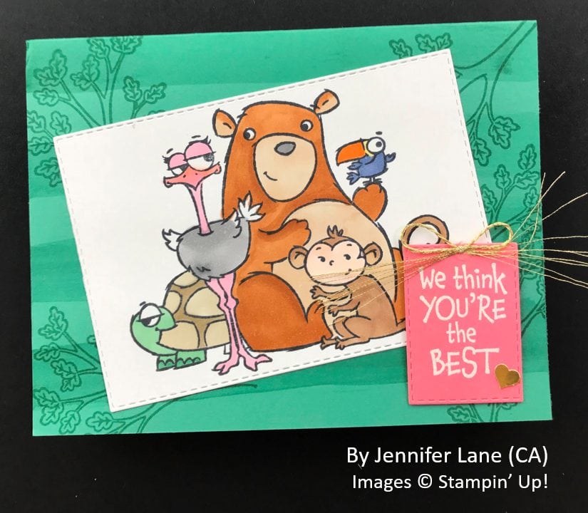 by Jennifer Lane, Sending Love One-for-One Card Swap, Stampin Up! by Jennifer Lane, Sending Love One-for-One Card Swap, Stampin Up!