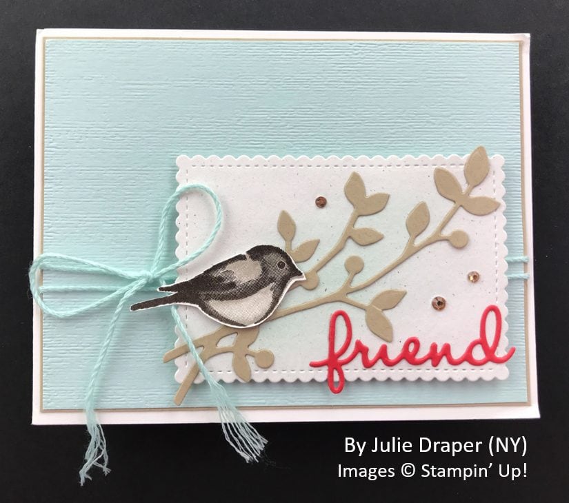 by Julie Draper, Sending Love One-for-One Card Swap, Stampin Up! by Julie Draper, Sending Love One-for-One Card Swap, Stampin Up!