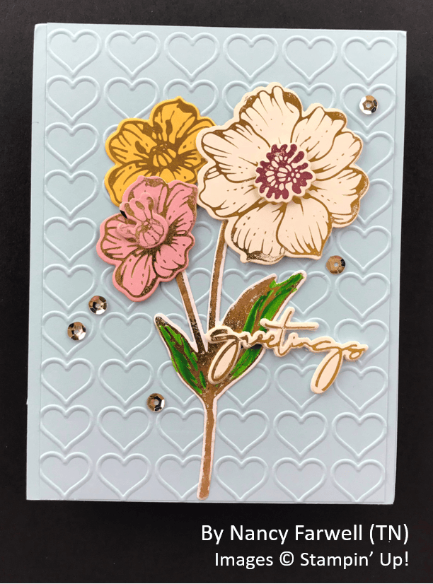 by Nancy Farwell, Sending Love One-for-One Card Swap, Stampin Up! by Nancy Farwell, Sending Love One-for-One Card Swap, Stampin Up!