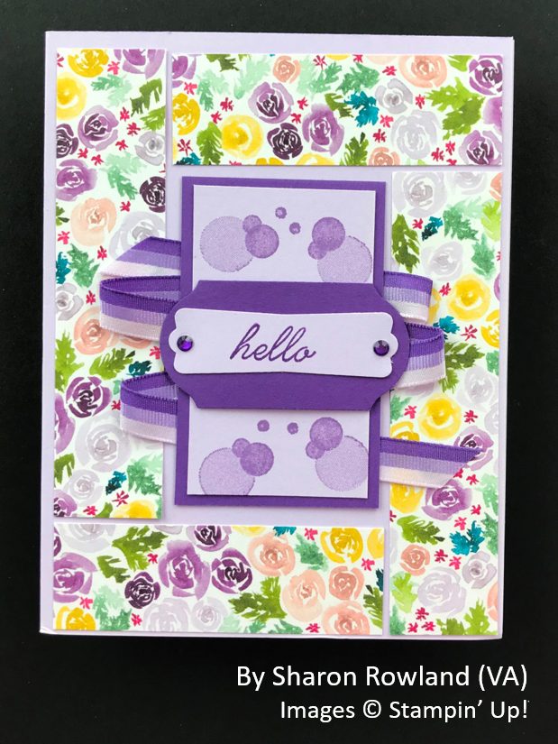 by Sharon Rowland, Sending Love One-for-One Card Swap, Stampin Up! by Sharon Rowland, Sending Love One-for-One Card Swap, Stampin Up!