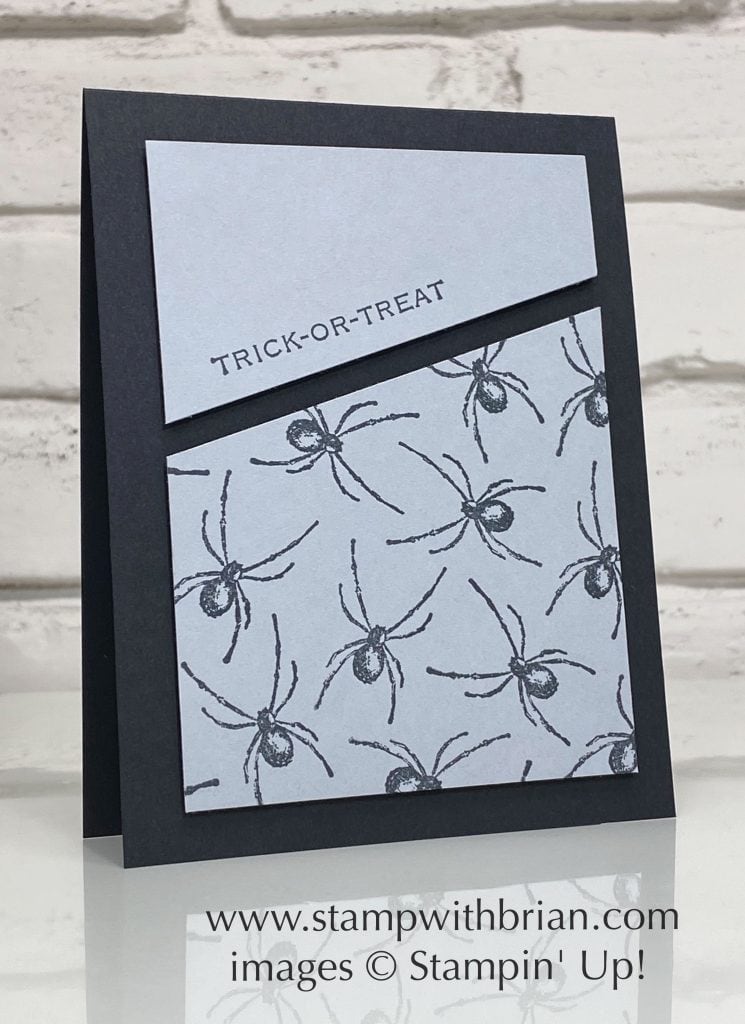 Hallows Night Magic, Stampin Up!, Brian King, Halloween card