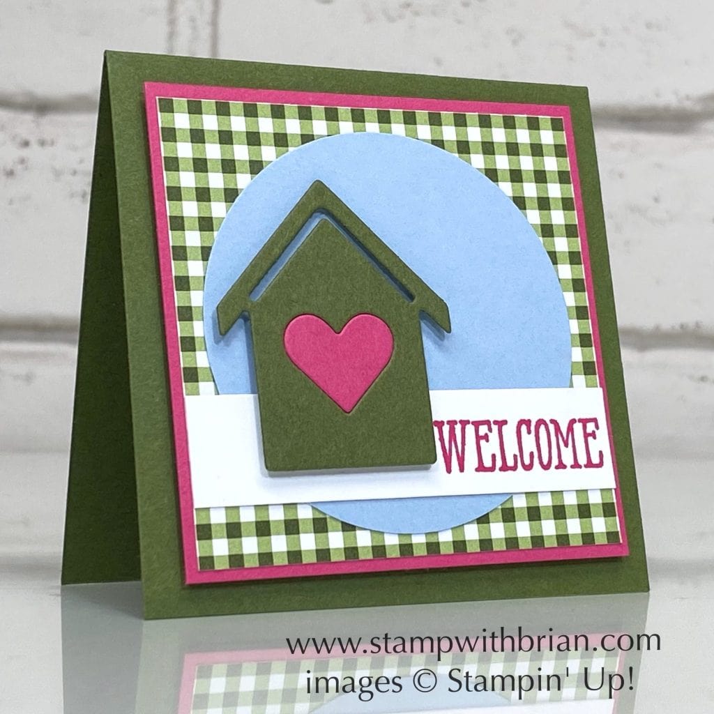 Home Together Dies, Well Said, Stampin Up!, Brian King