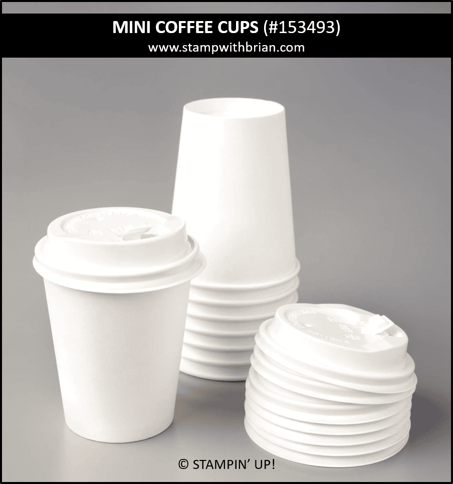 Mini Coffee Cups, Stampin Up!, 153493