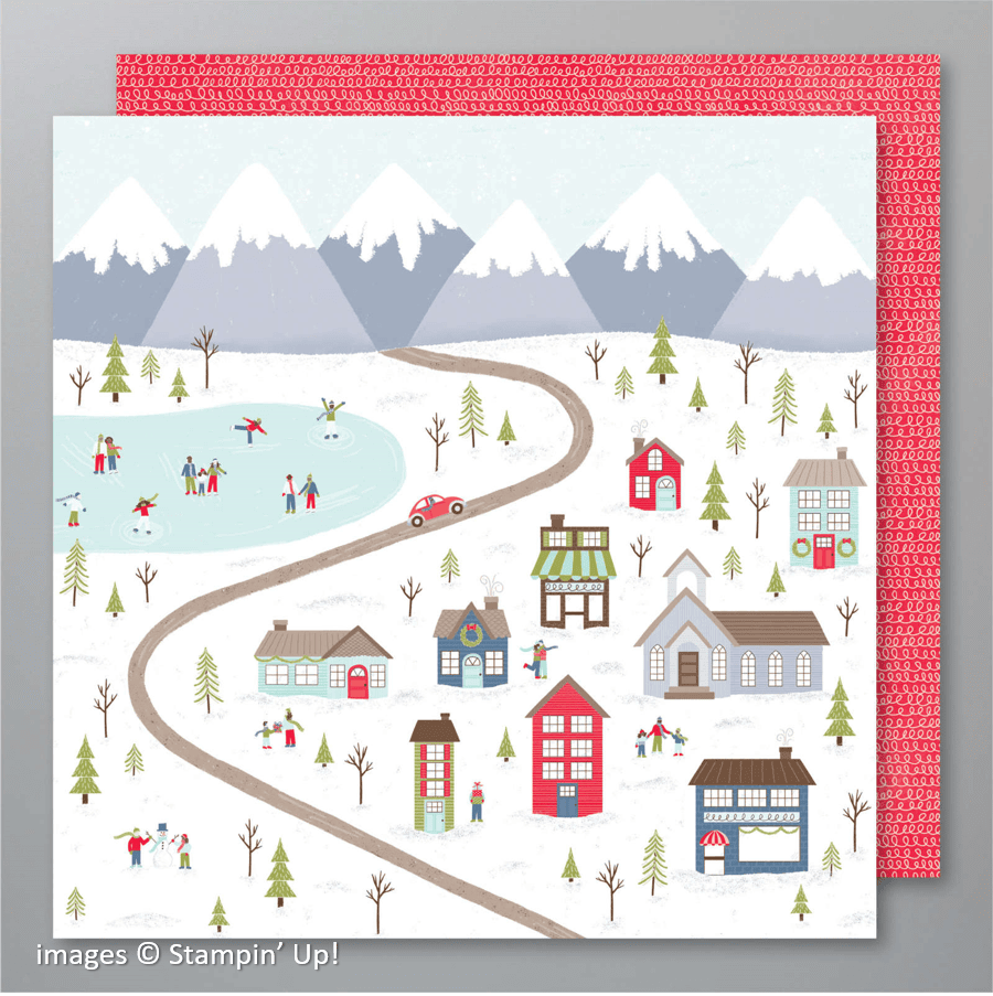 Trimming the Town Designer Series Paper, Stampin Up! 153491