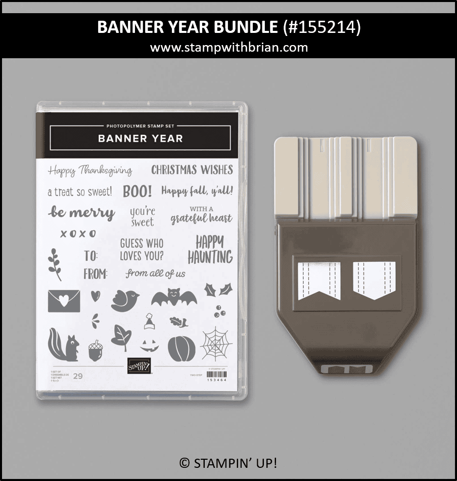 Banner Year Bundle, Stampin Up! 155214