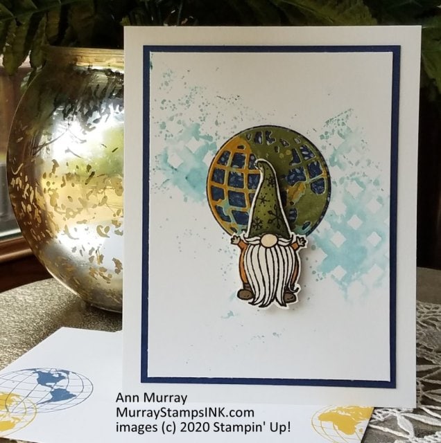 Gnome for the Holidays, Stampin Up!, by Ann Murray