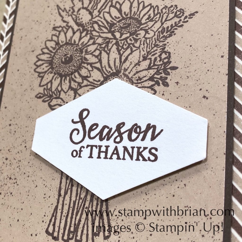 Jar of Flowers, Gather Together, Stampin Up!, Brian King, Thanksgiving card Jar of Flowers, Gather Together, Stampin Up!, Brian King, Thanksgiving card