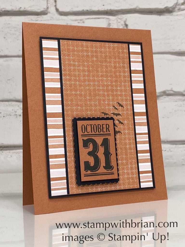 Festive Post, Stampin Up!, Brian King