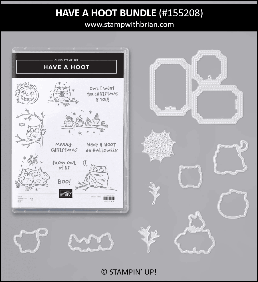 Have a Hoot Bundle, Stampin Up! 155208