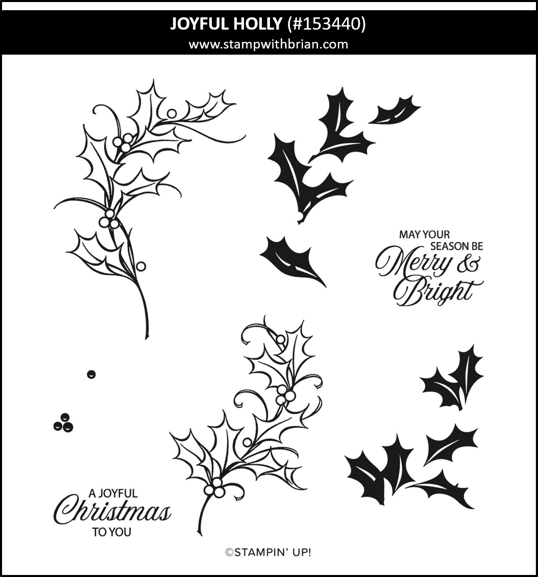 Joyful Holly, Stampin Up!, 153440