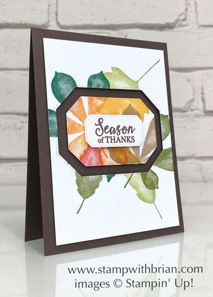 Love of Leaves, Gather Together, Stampin Up!, Brian King