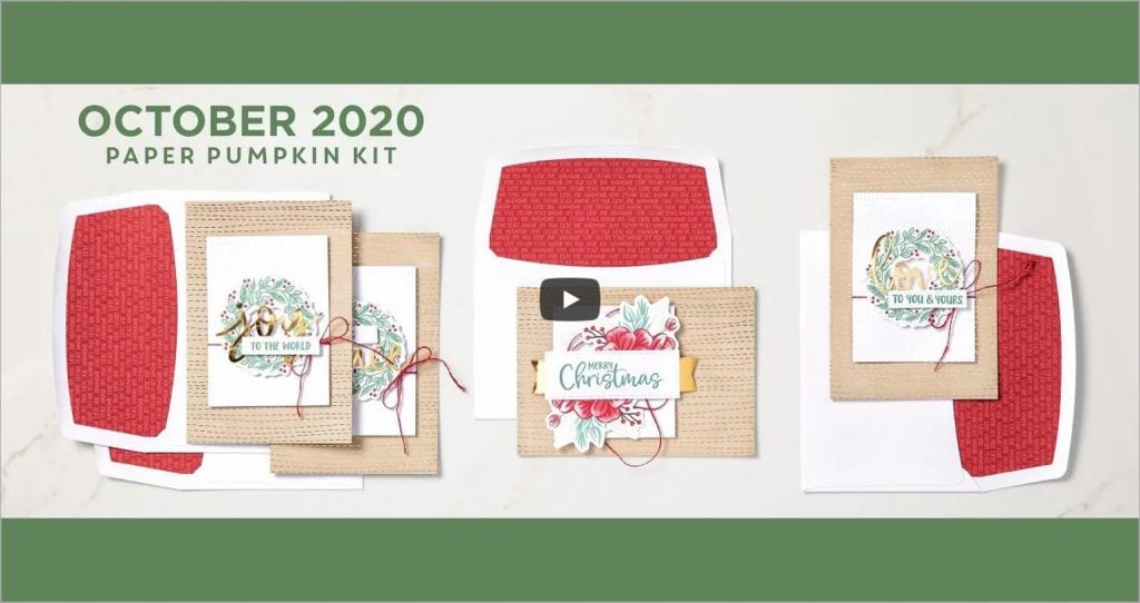 October 2020 Paper Pumpkin Kit